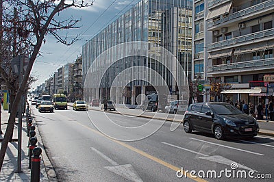 Center of athens city