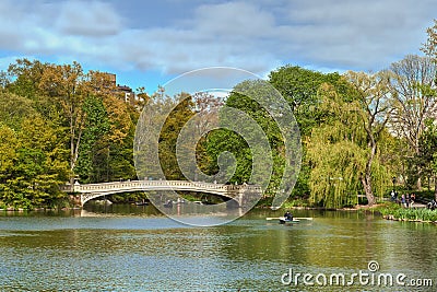 Central Park Lake, New York City, United States of America