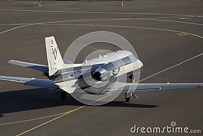 Cessna 560XLS Citation Excel business aircraft running on the runway