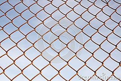 Chain link fence