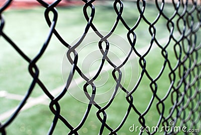 Chain link fence