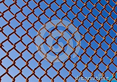 Chain Link Fence Background Pattern