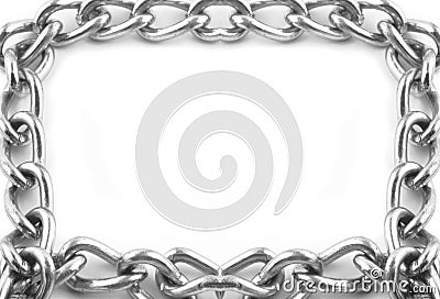 Chain links frame
