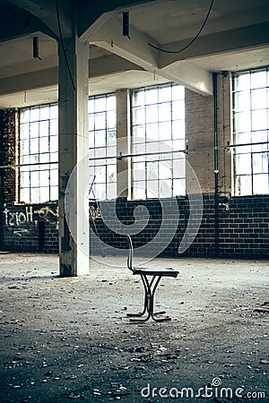 Chair in a factory