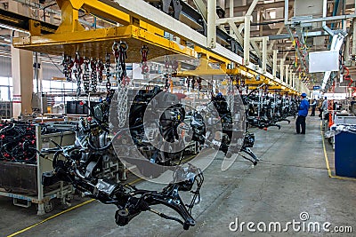 Changan Automobile Beijing Branch of the engine assembly line
