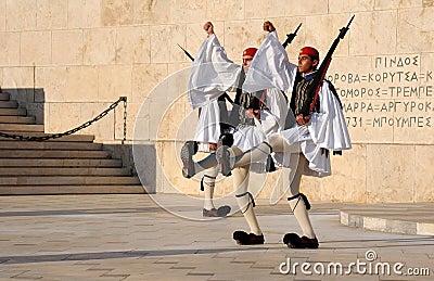 Changing of the Guard in Athens