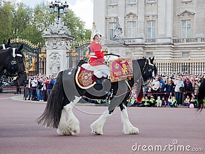 Changing of the Guard in Buckingham Palace