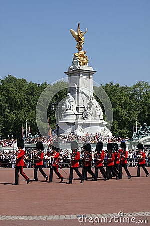 Changing the Guard. London