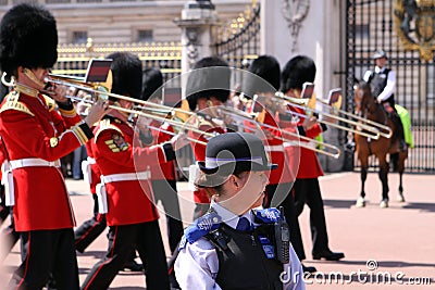 Changing the Guard. London