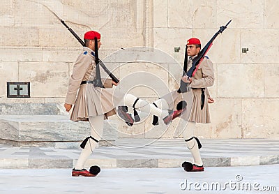 Changing of the Guards Athens