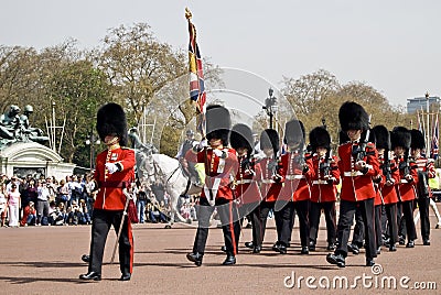 Changing of the guards in London