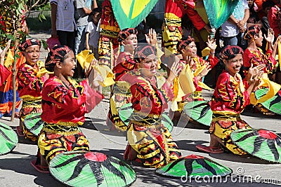 Cheering tribal dance group Philippines