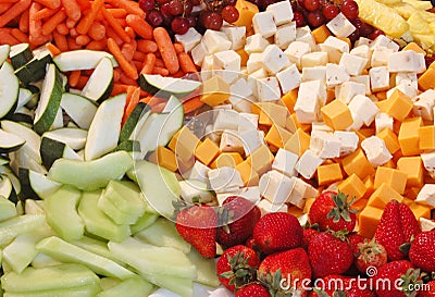 Cheese And Fruit Tray