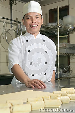 Chef at pastry