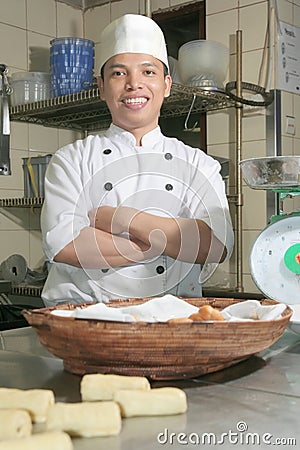 Chef at pastry