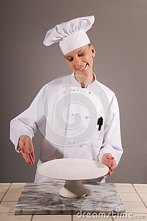 Chef Presents White Plate