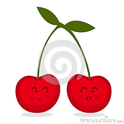 Cherries Stock Vector - Image: 62501743