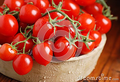 Cherry tomato in the box