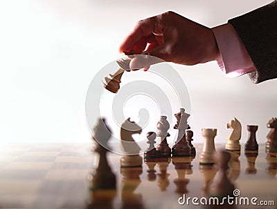 Chess and hand