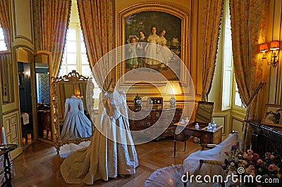 Cheverny Castle Chateau Dressing Room