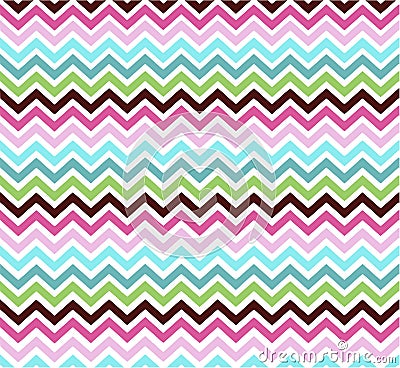 Chevron colors pattern paper