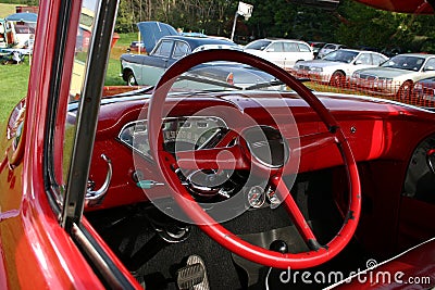 Chevy truck interior