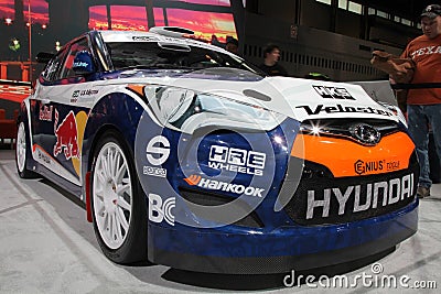 Chicago Auto Show race car