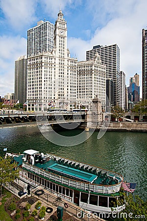 Chicago River City View