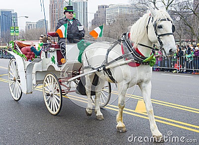 Chicago Saint Patrick parade