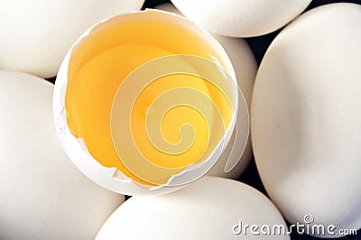 Chicken eggs