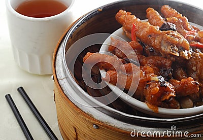 Chicken feet