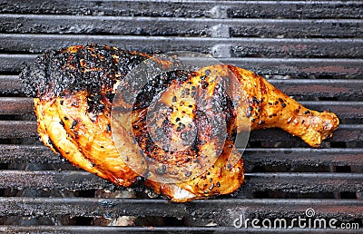 Chicken on the grill