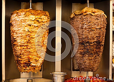 Chicken Lamb Shawerma Fast Food Meat