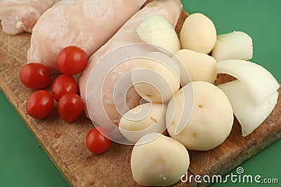 Chicken meal preparation