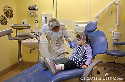 Child - First visit to the Dentist