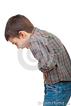 Child stomach ache