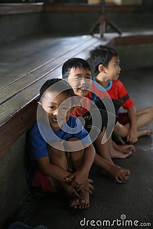 Children Angklung Ujo Pack music school in Bandung