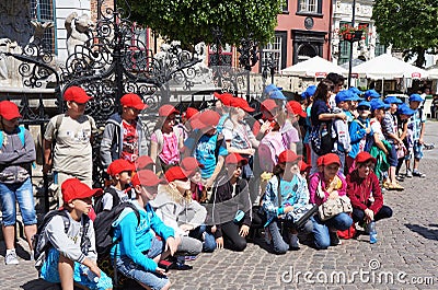 Children excursion group