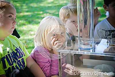 Children Outside Learning