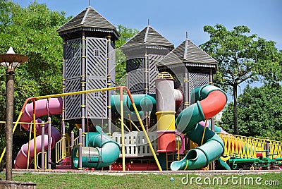 Children Playground in the park