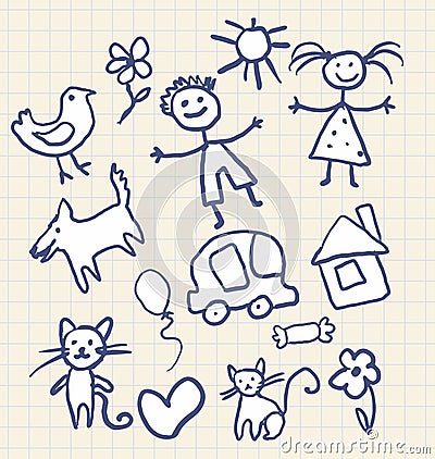 Childrens drawing