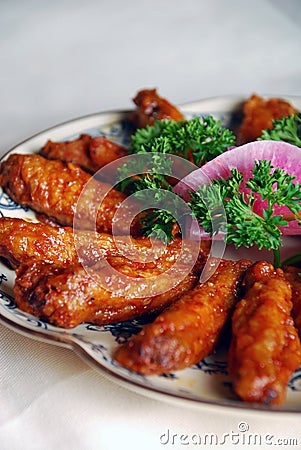 China delicious food--fried chicken wings