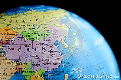 China in the Globe