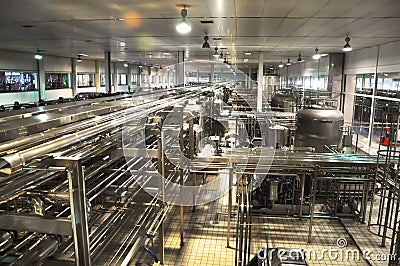 China Mengniu dairy production line