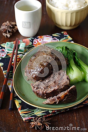 Chinese braised beef shank