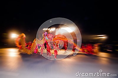 The Chinese Dancing Dragon