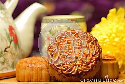 Chinese famous food--Moon cake