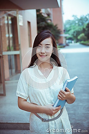 Chinese female college student