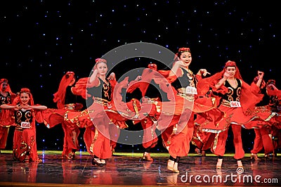 Chinese folk dance-Uighur dance