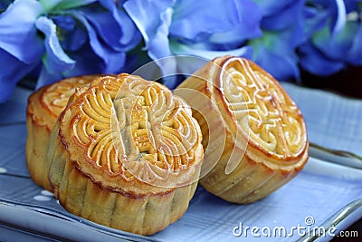 Chinese Mid-Autumn moon cake